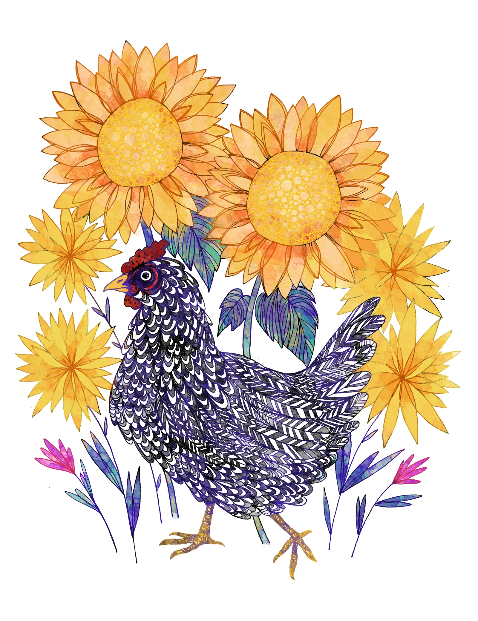 Garden Hen