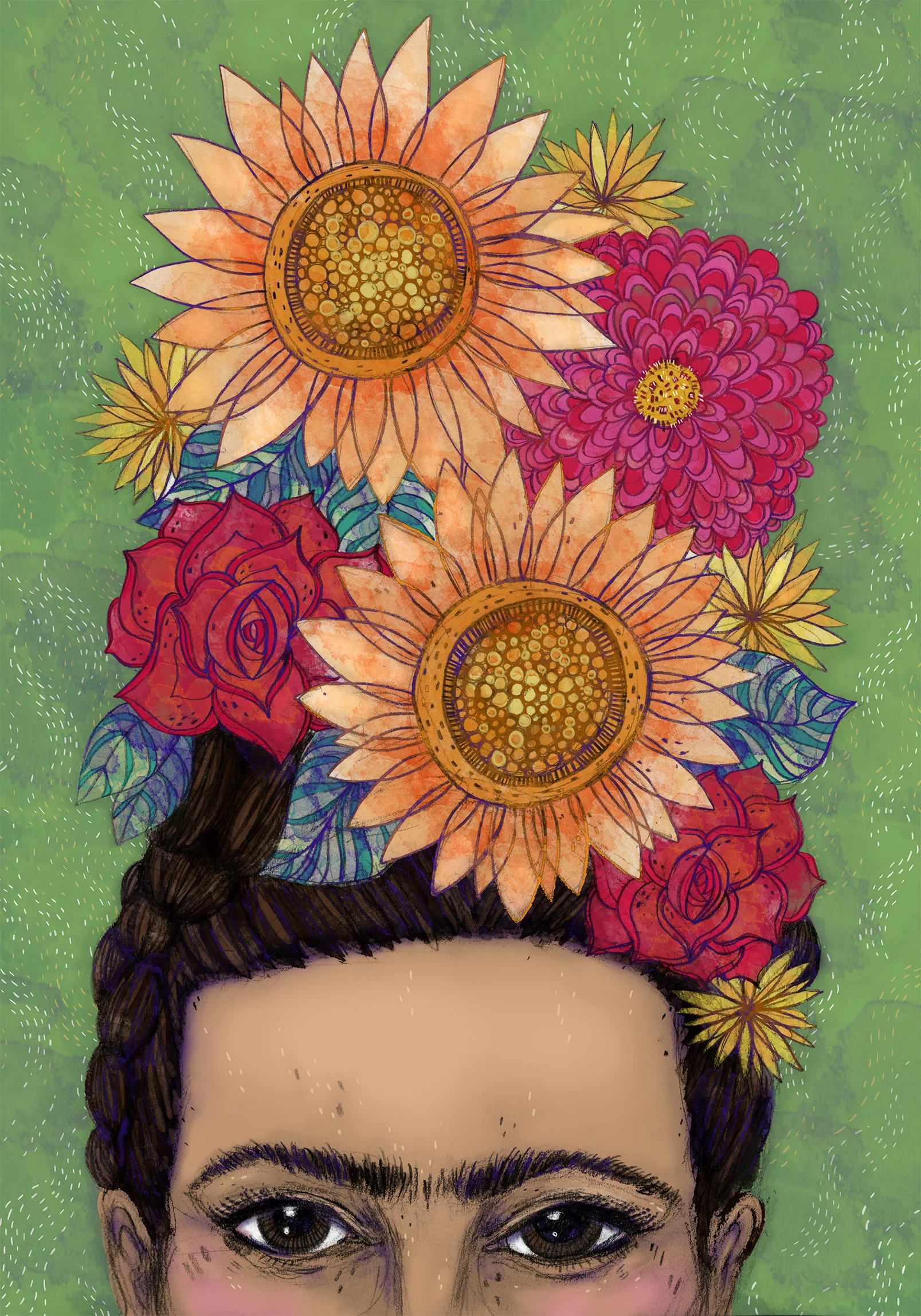 Vibrant Frida