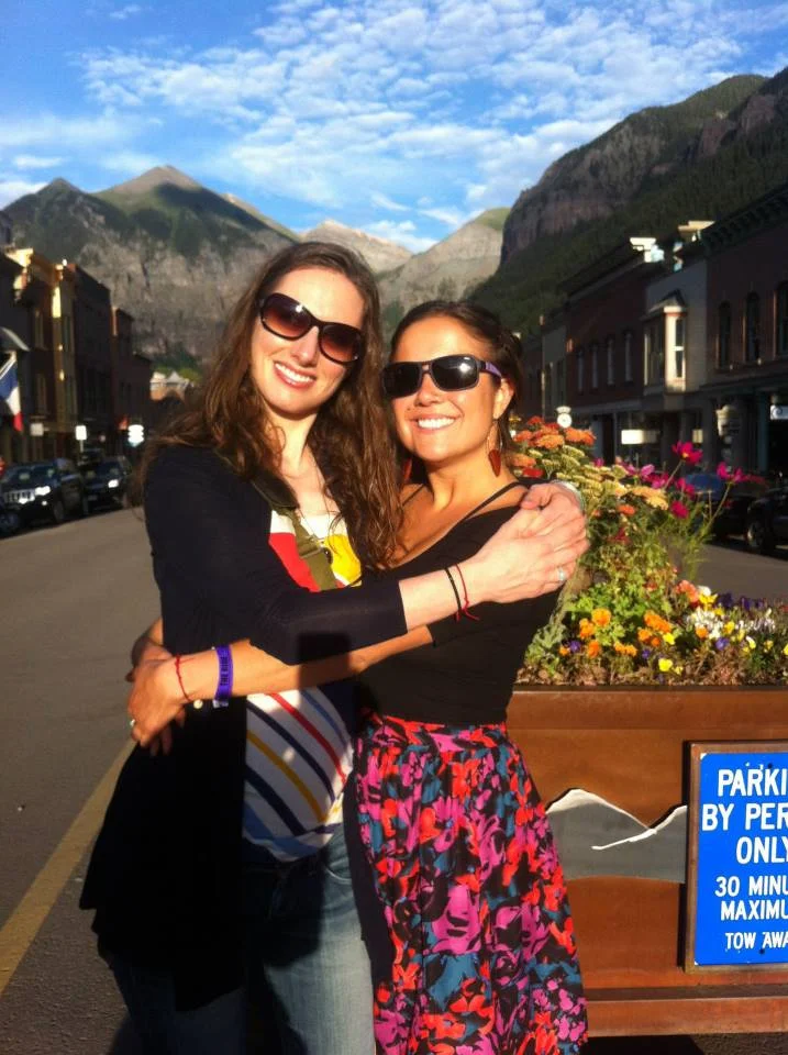 Allison and Naani in Telluride, 2013.