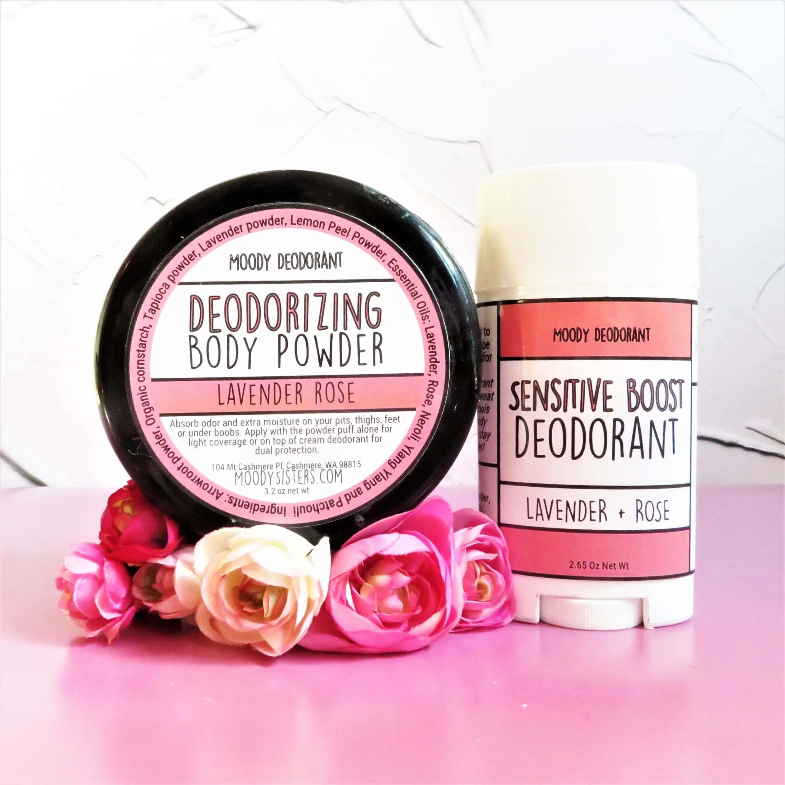 Deodorizing Body Dusting Powder Natural Deodorants — Moody Sisters