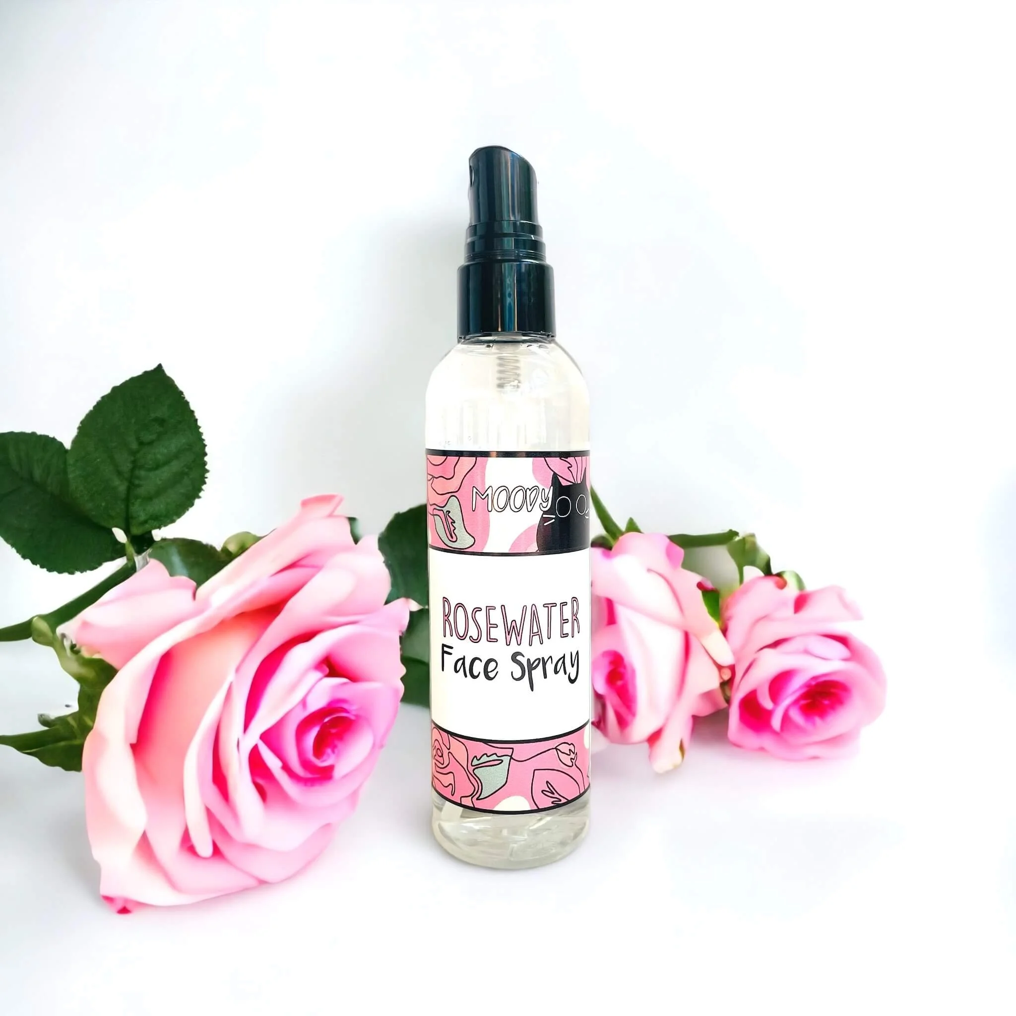 Rosewater Toning Face Spray — Moody Sisters Skincare