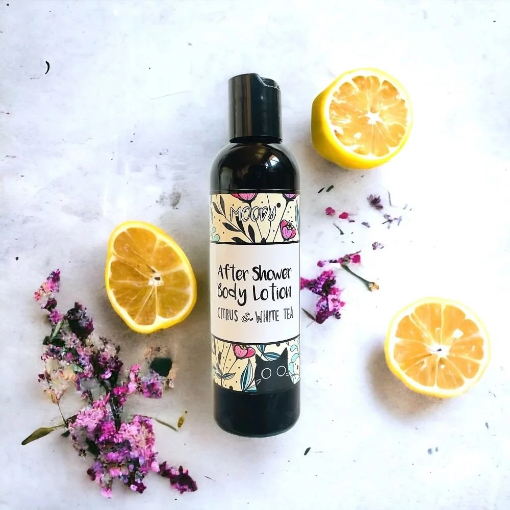 After Shower Wet Skin Body Lotion Moisturizers — Moody Sisters Skincare