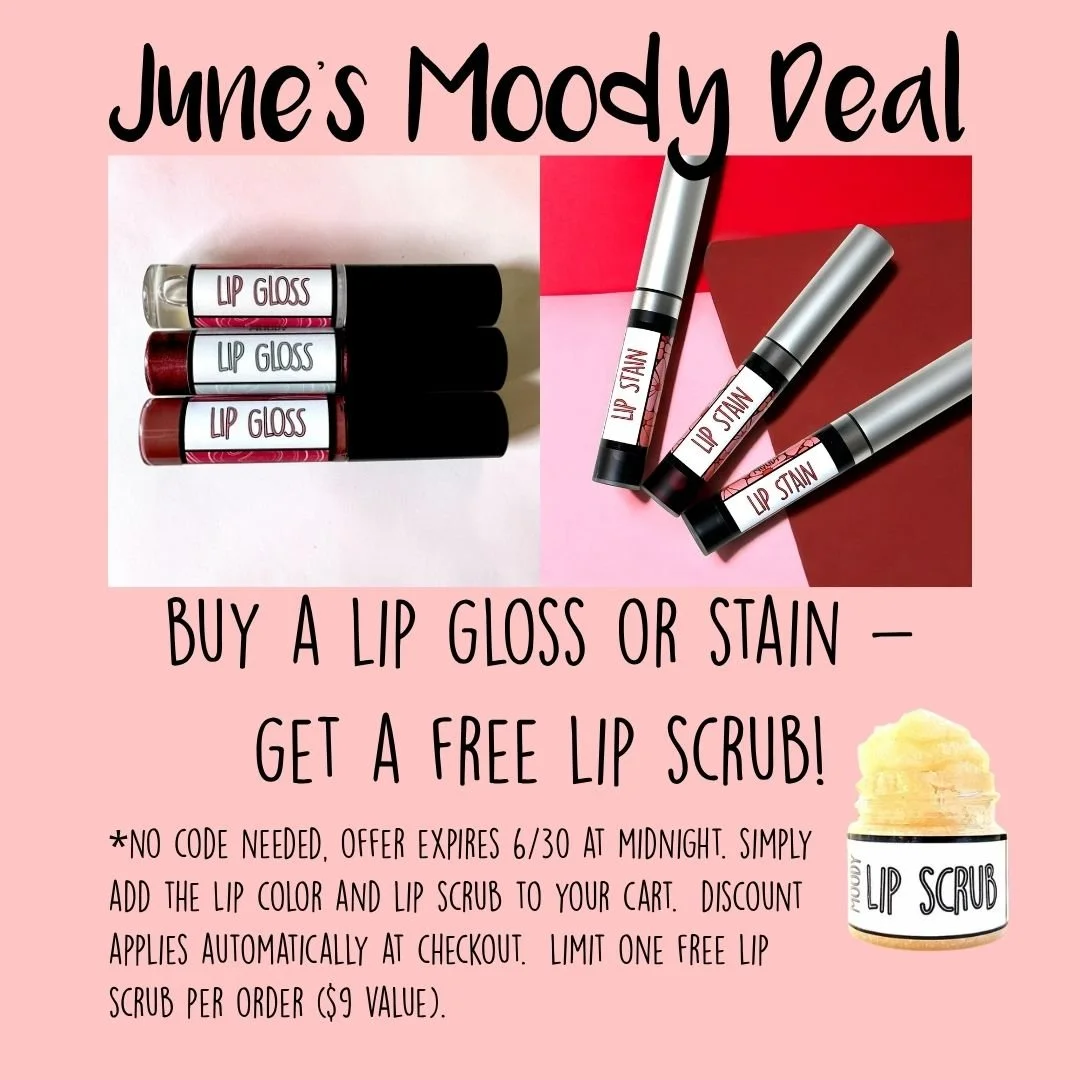 FREE LIP SCRUB ALERT 💋

Add any Lip Gloss or Lip Stain + a Lip Scrub to your cart and the Lip Scrub will automatically become FREE at checkout. ✨

Because flaky lips and gorgeous gloss are simply not friends. 😌

💋 No code needed
💋 Limited to one 