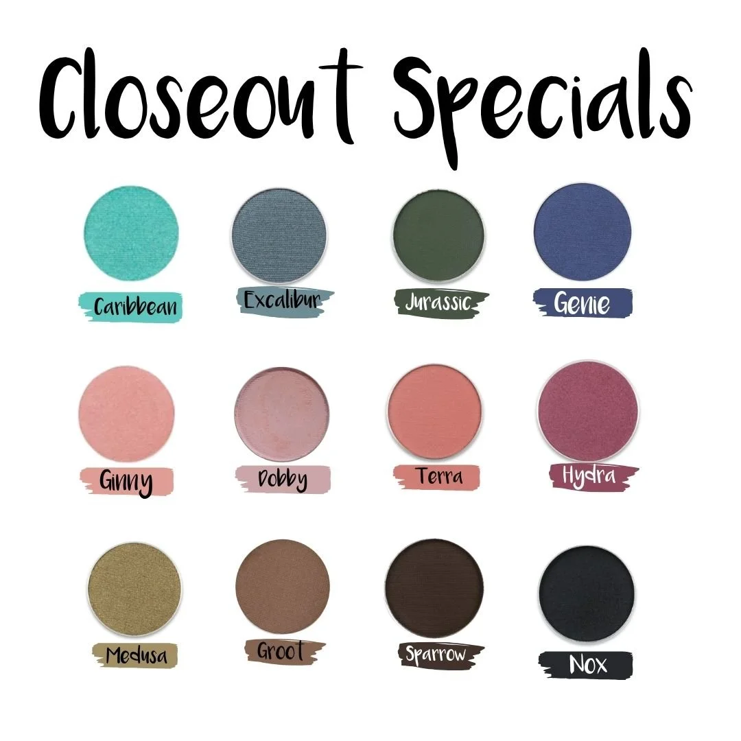 Pressed Natural Eyeshadows