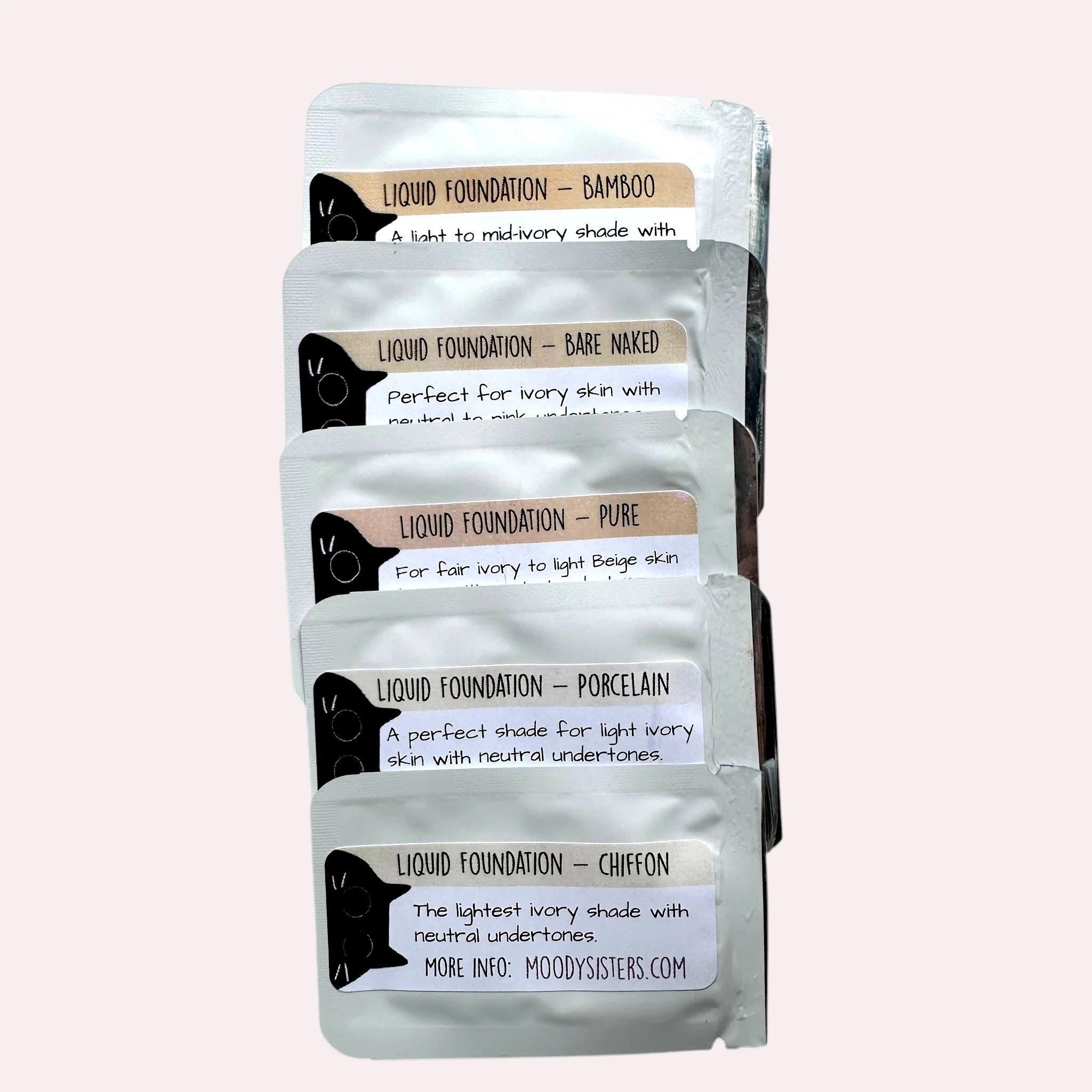 5 pk. Foundation Sampler Pack