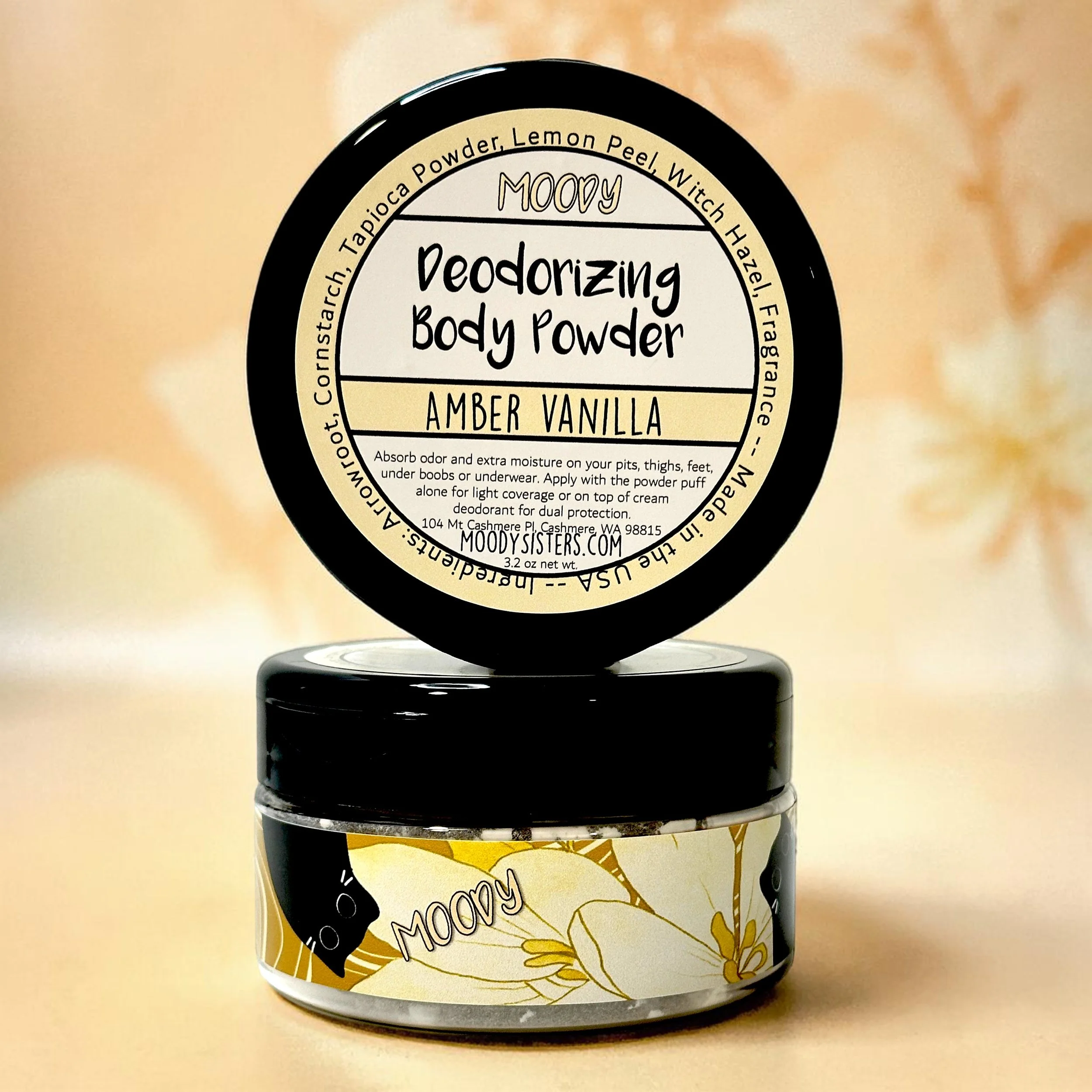 Sensitive Deodorant Body Powder