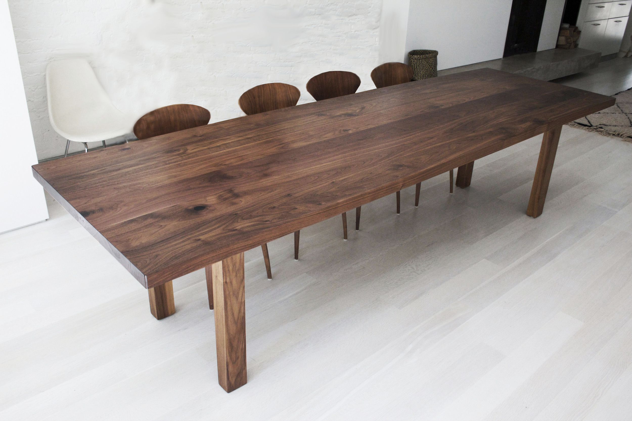 Clermont Walnut Dining Table 1