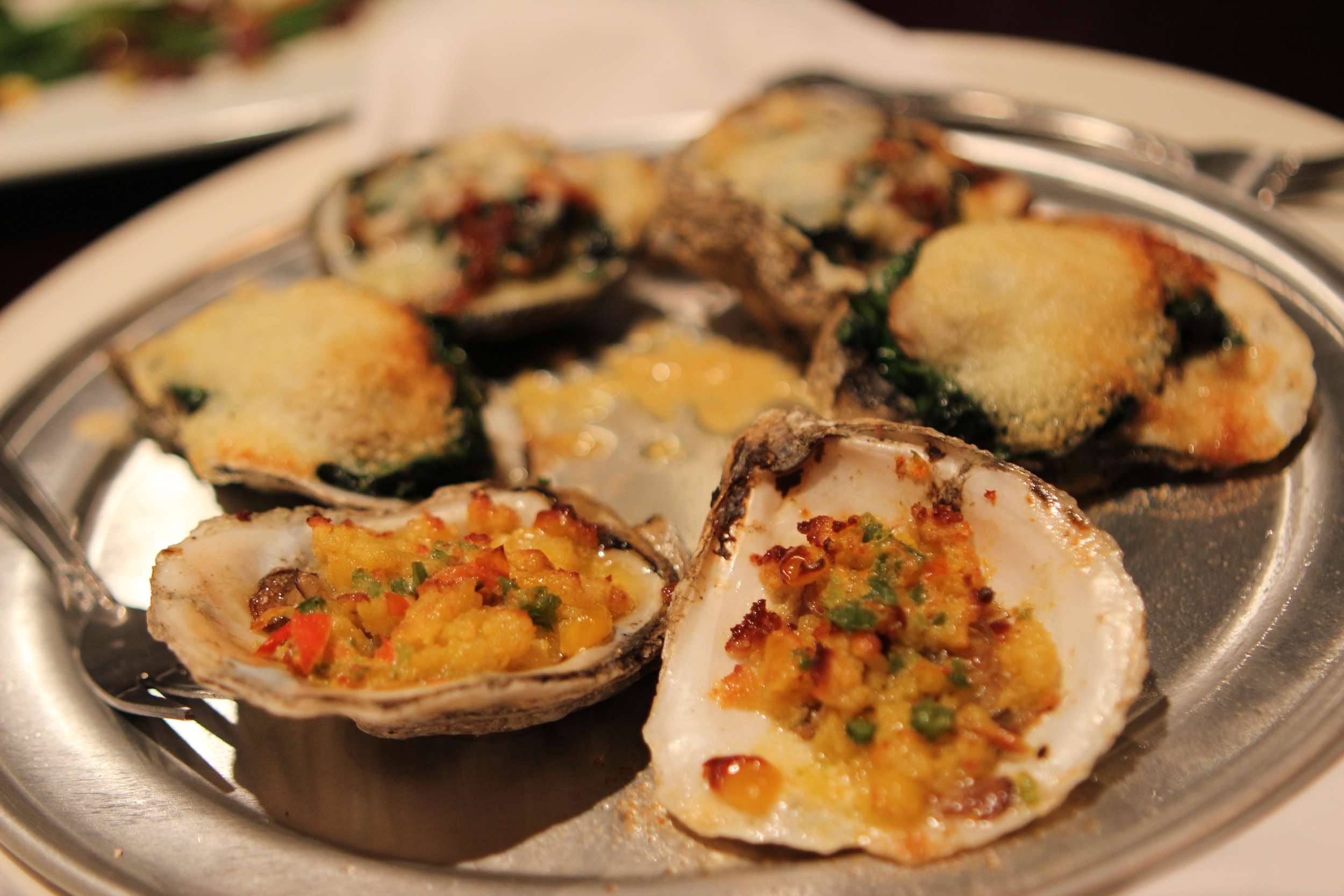 Roasted Oyster Assortment