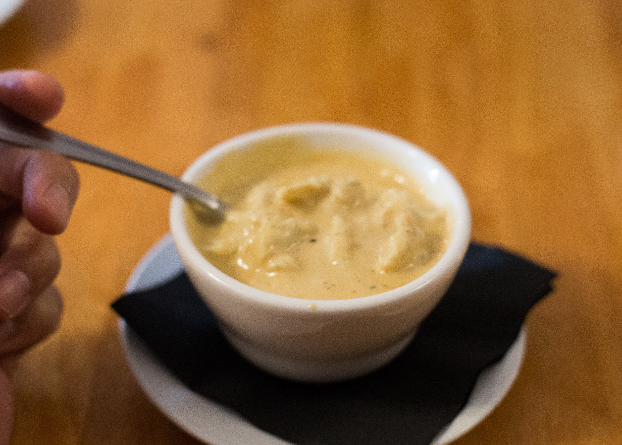 Mannino's award winning She-Crab Soup