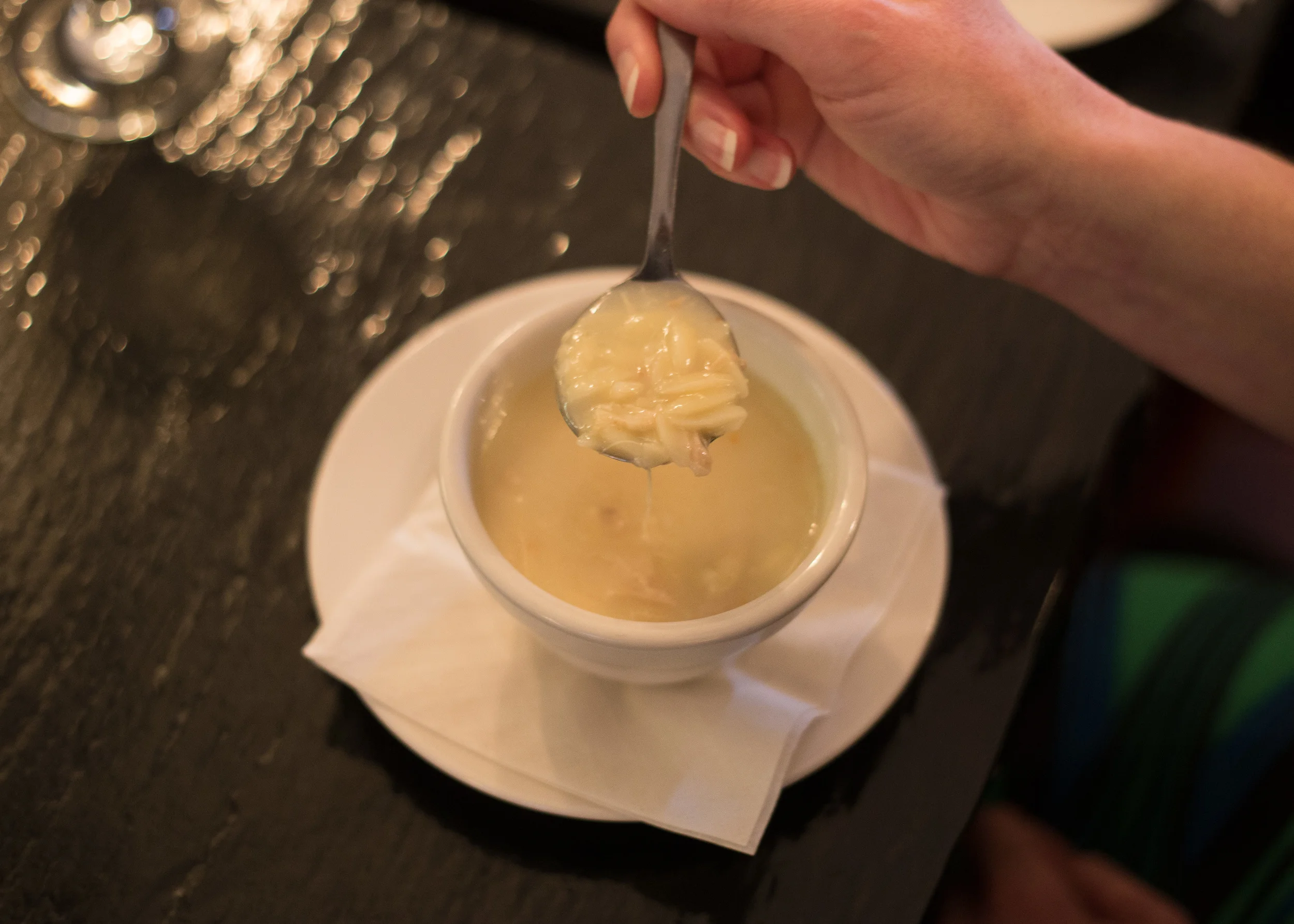 Chicken Lemon and Orzo Soup