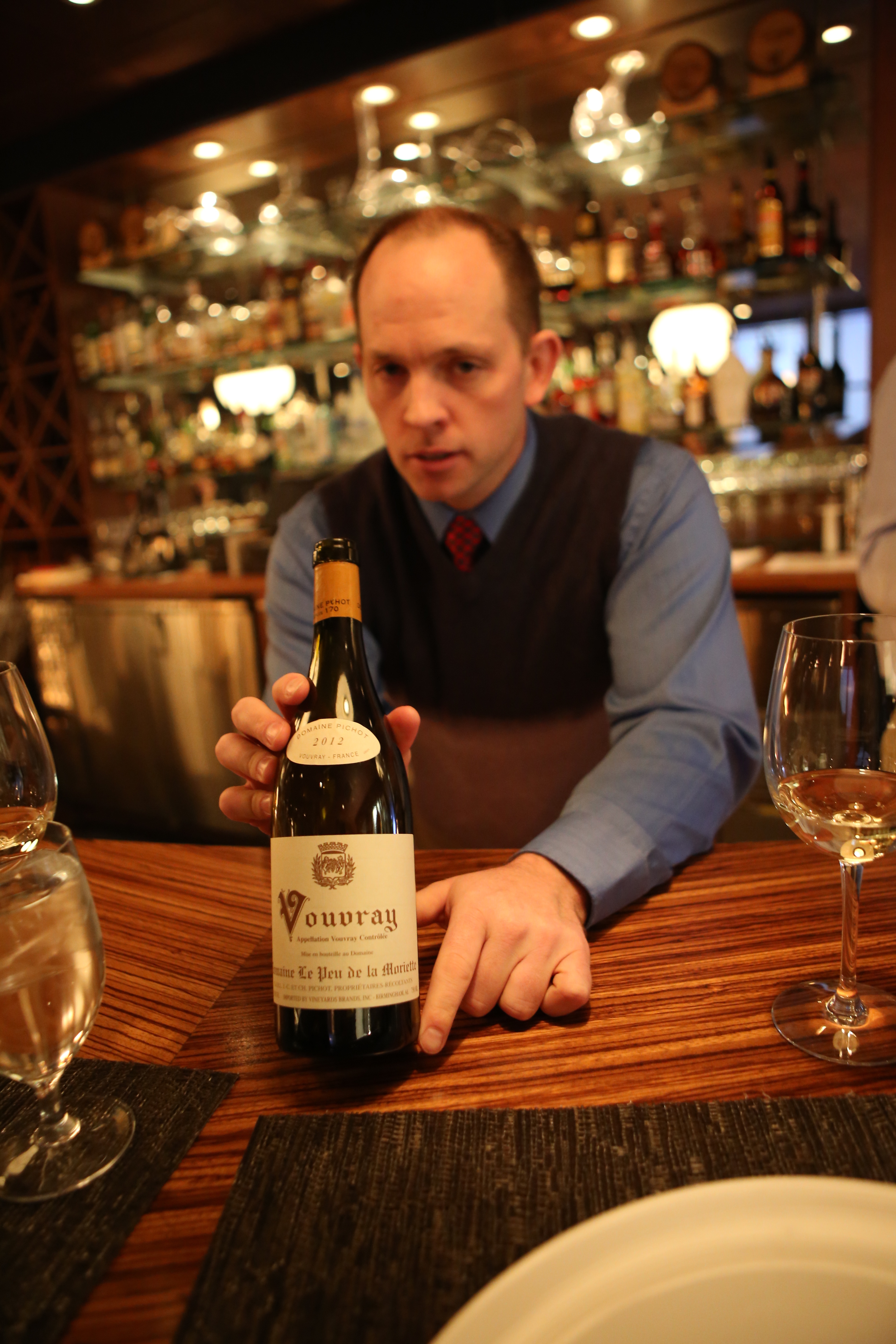 Terrapin's Sommelier Daniel Kieser