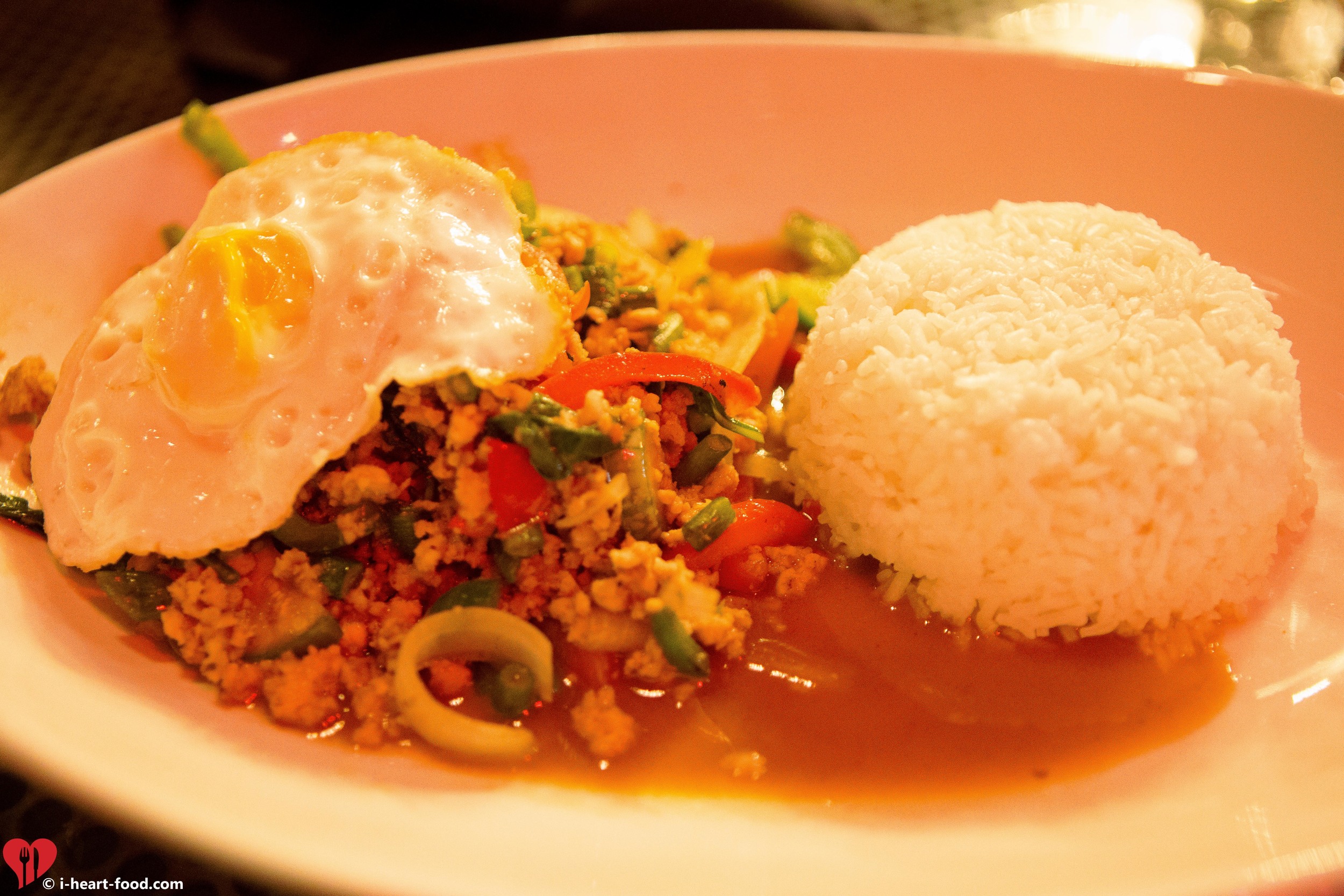 Pad Krapow Moo Sap Kai Dow (Spicy Basil Pork)