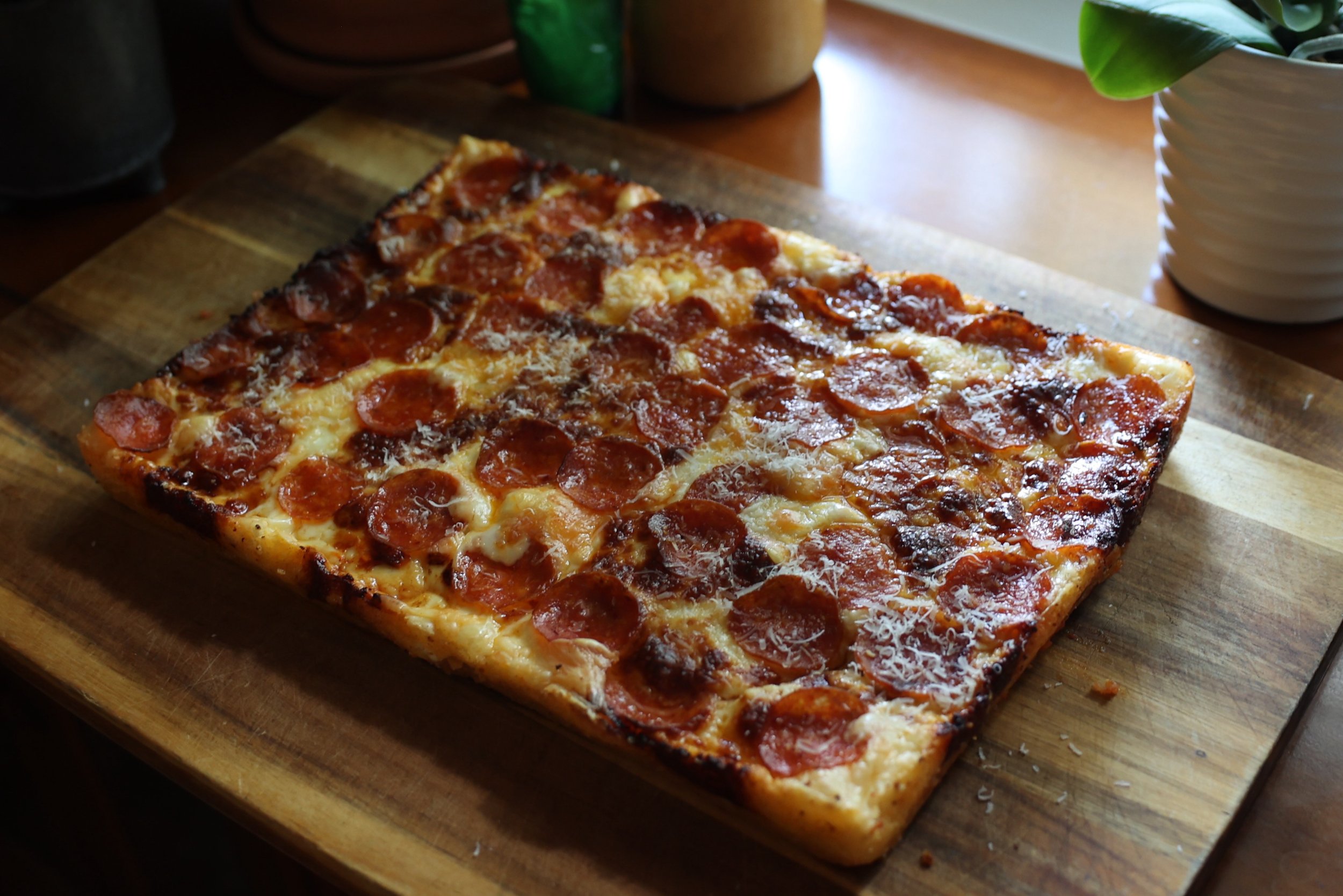 Made dinner last night, it will also be dinner tonight too 😂

#pizza #detroitstylepizza #cooking