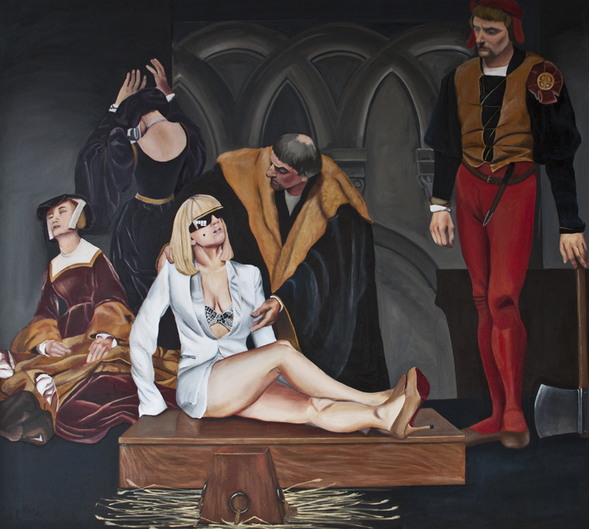 Execution of Lady Gaga as Lady Jane Grey