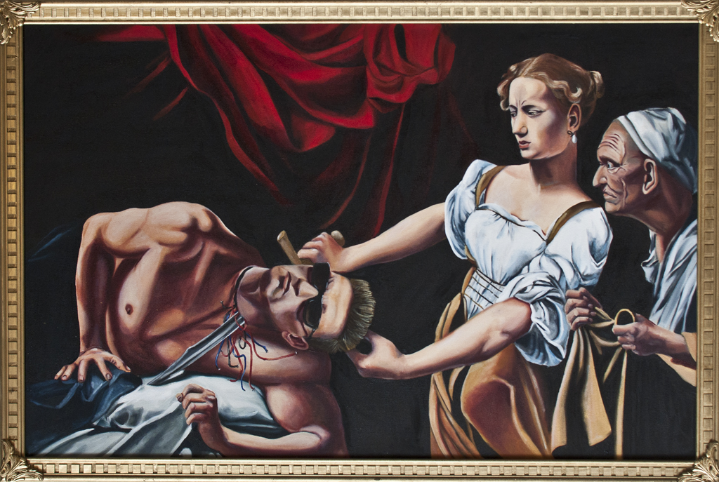 Judith Beheading Arnold as Holofernes