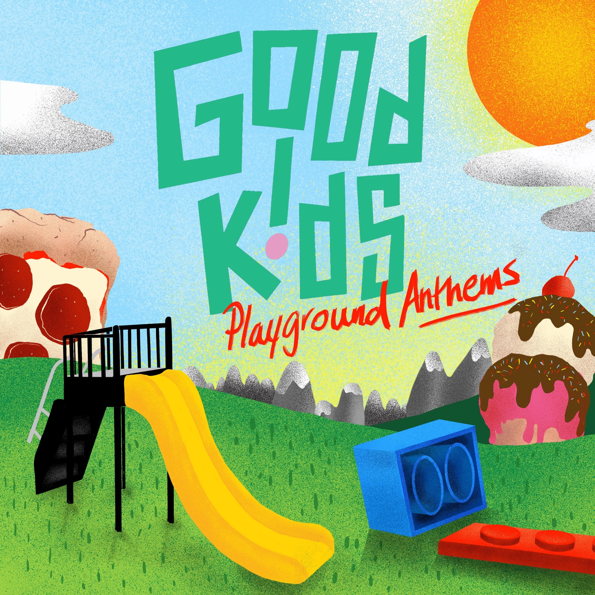    Good Kids is back with their sophomore full length,  Playground Anthems !  The children’s music project &nbsp; created by 4 dads best known as members of the rock band,&nbsp;Army of Freshmen released their self titled debut in late 2022 and it gar