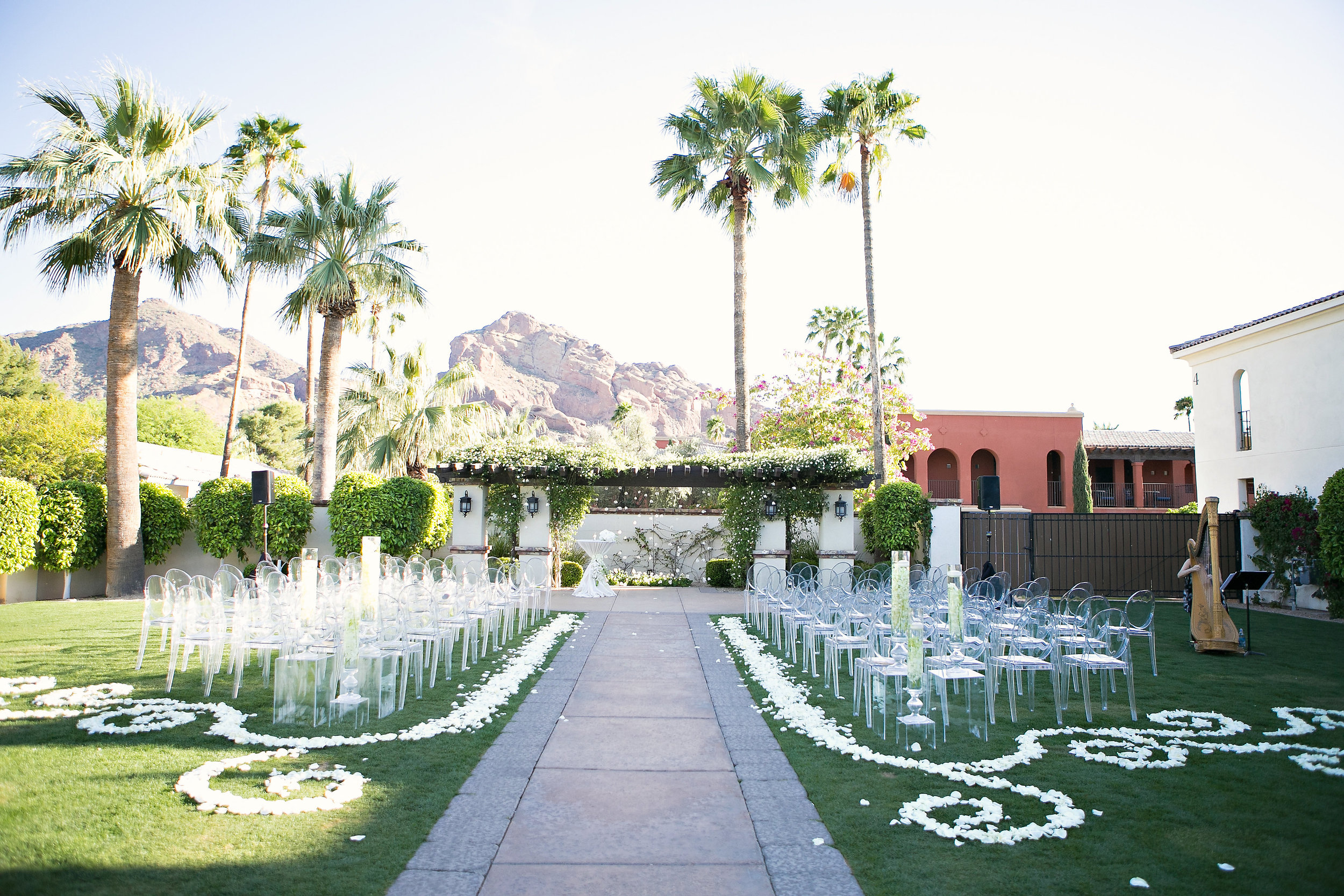 Contemporary Omni Montelucia Wedding 