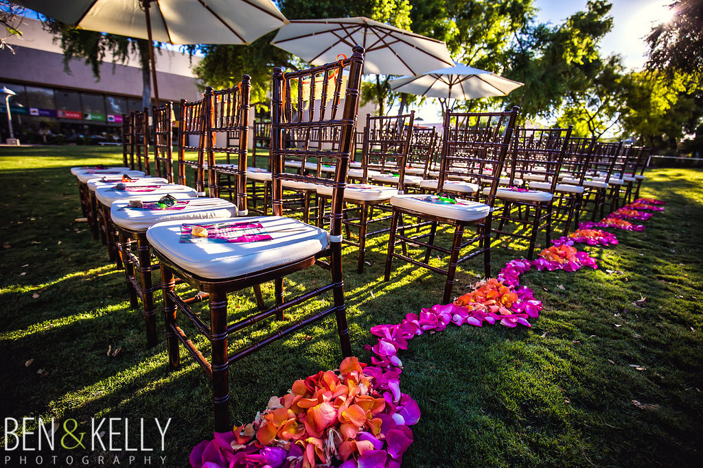 Colorful Saguaro Scottsdale Wedding