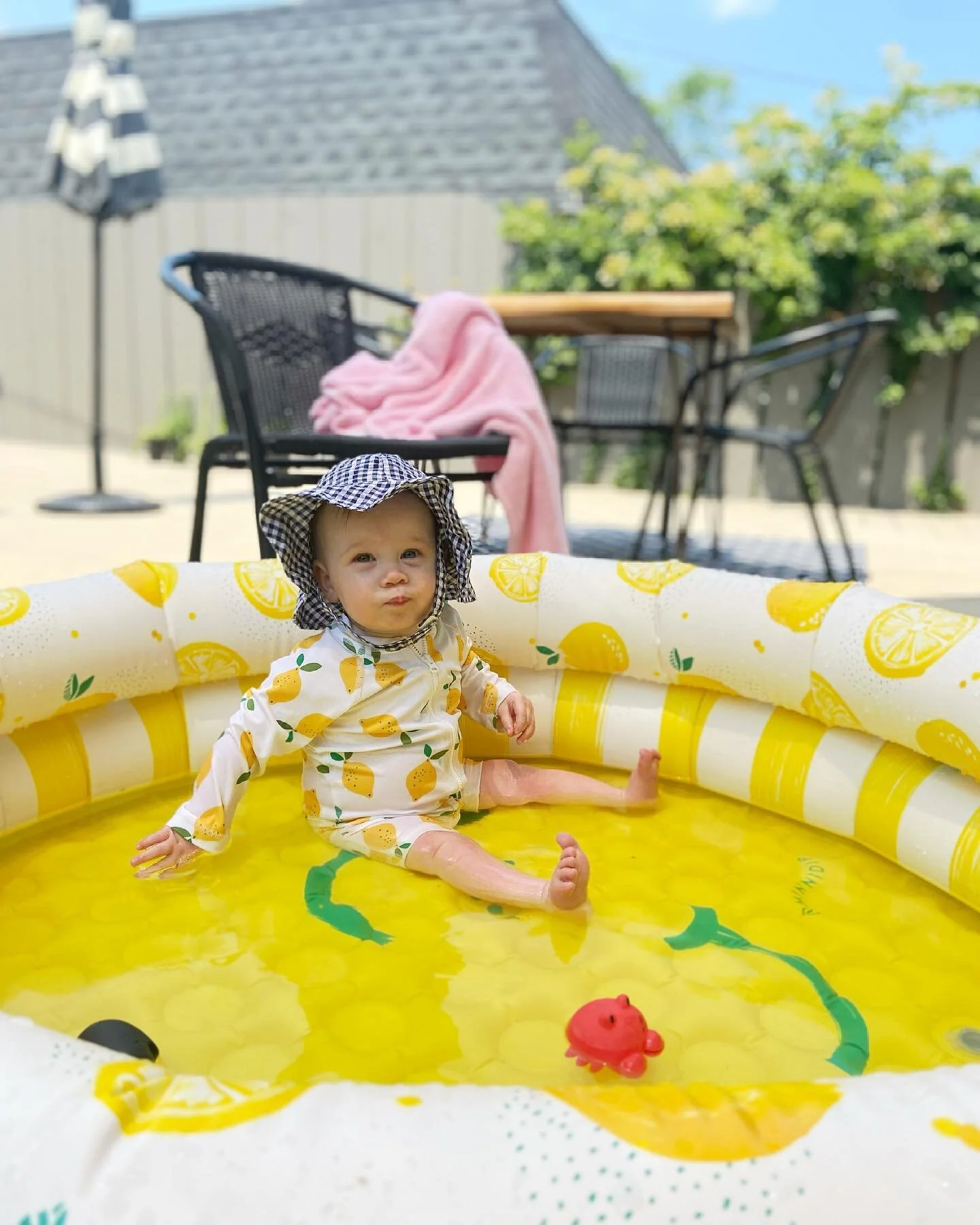 Colette at 10 months is easy breezy beautiful and climbing the stairs ⚠️🆘 to ease my mind, she started saying &ldquo;mama&rdquo; followed by strands of other indistinguishable but adorable sentences. She&rsquo;s proving to be a social butterfly so c