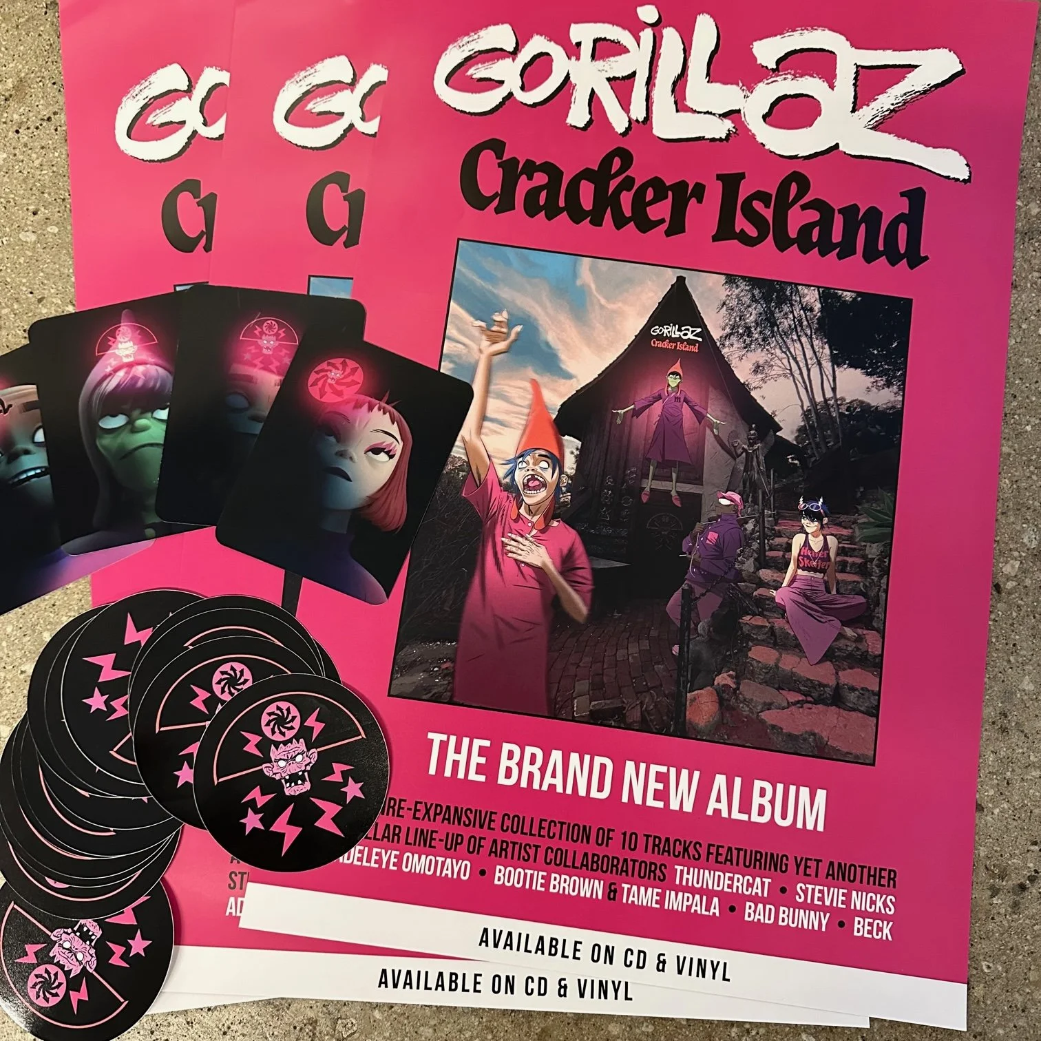 Gorrilaz Cracker Island Album release listening party! 