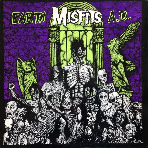 Misfits - Earth A.D./Wolfs Blood LP (Purple Swirl) — Guestroom 