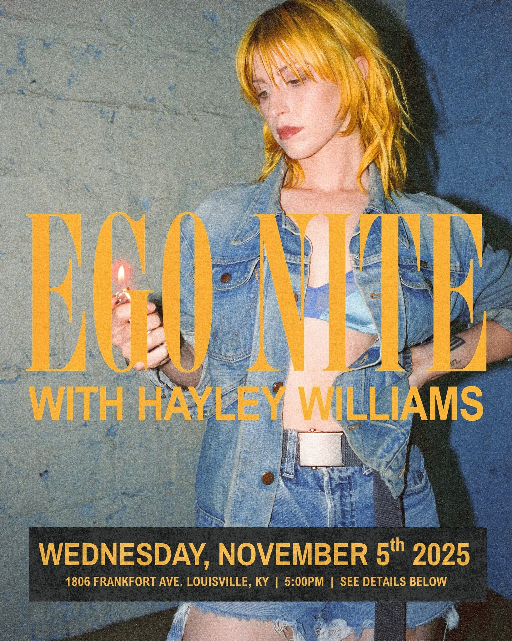 🚨⚡🚨LISTENING PARTY ALERT🚨⚡🚨

We've got more exciting listening festivities coming up! @yelyahwilliams newest album &quot;Ego Death at a Bachelorette Party&quot; comes out on LP on November 7th and we'll be hosting a special event to celebrate! ✨⚡