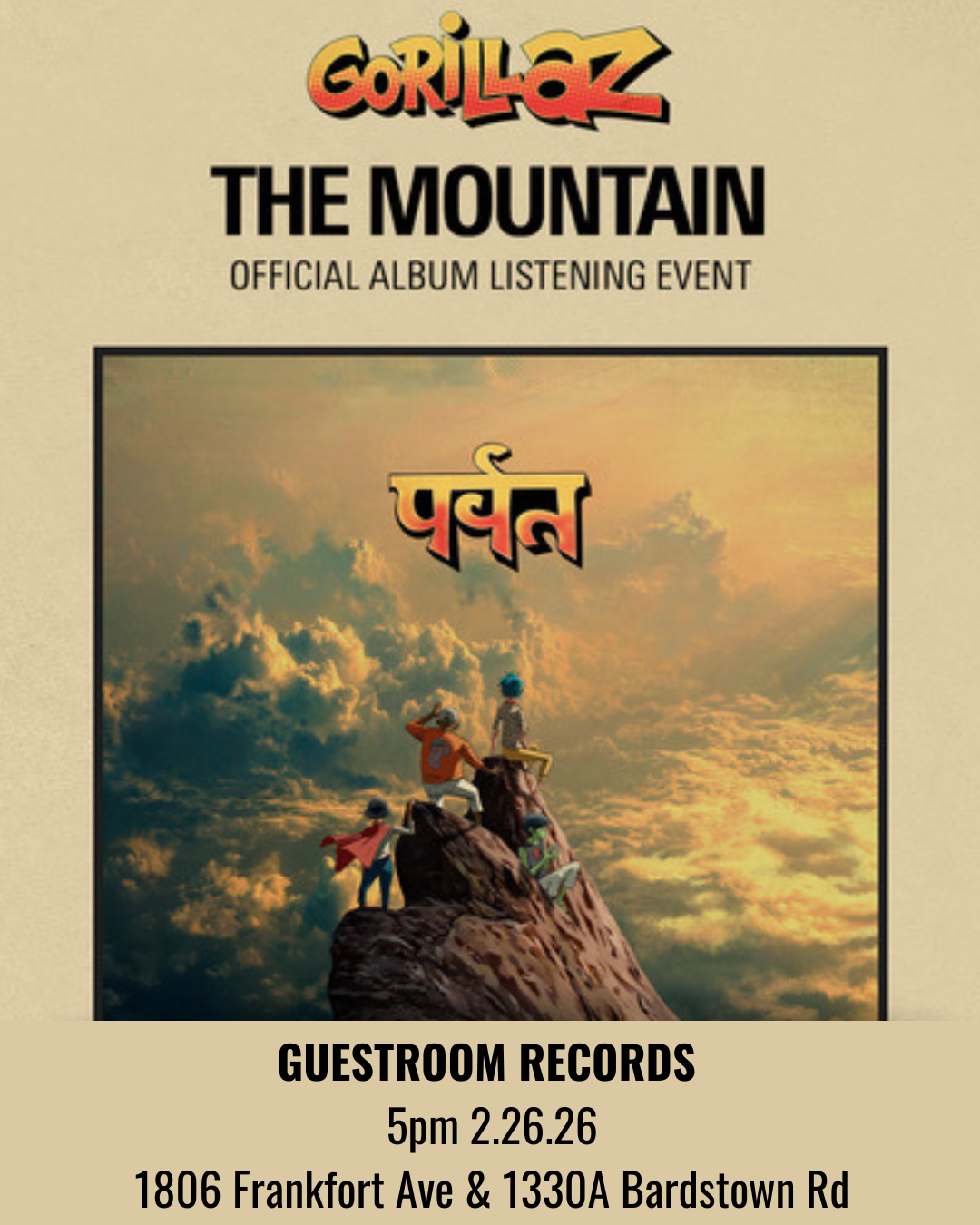 Gorillaz "The Mountain" Listening Party