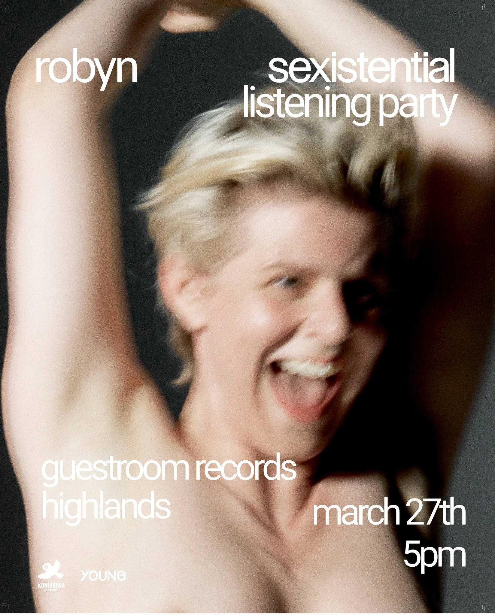 📣📣📣LISTENING PARTY ALERT📣📣📣

We're so excited for this one. @robynkonichiwa is releasing her new album 'Sexistential' on March 27th and we'll have it on the shelves AND the speakers for all to enjoy!!!

Stop by on release day at our HIGHLANDS l
