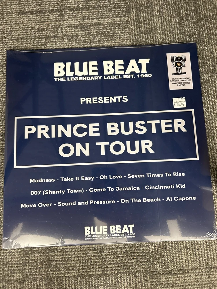 Blue Beat Label, Prince Buster On Tour — Guestroom Records Louisville