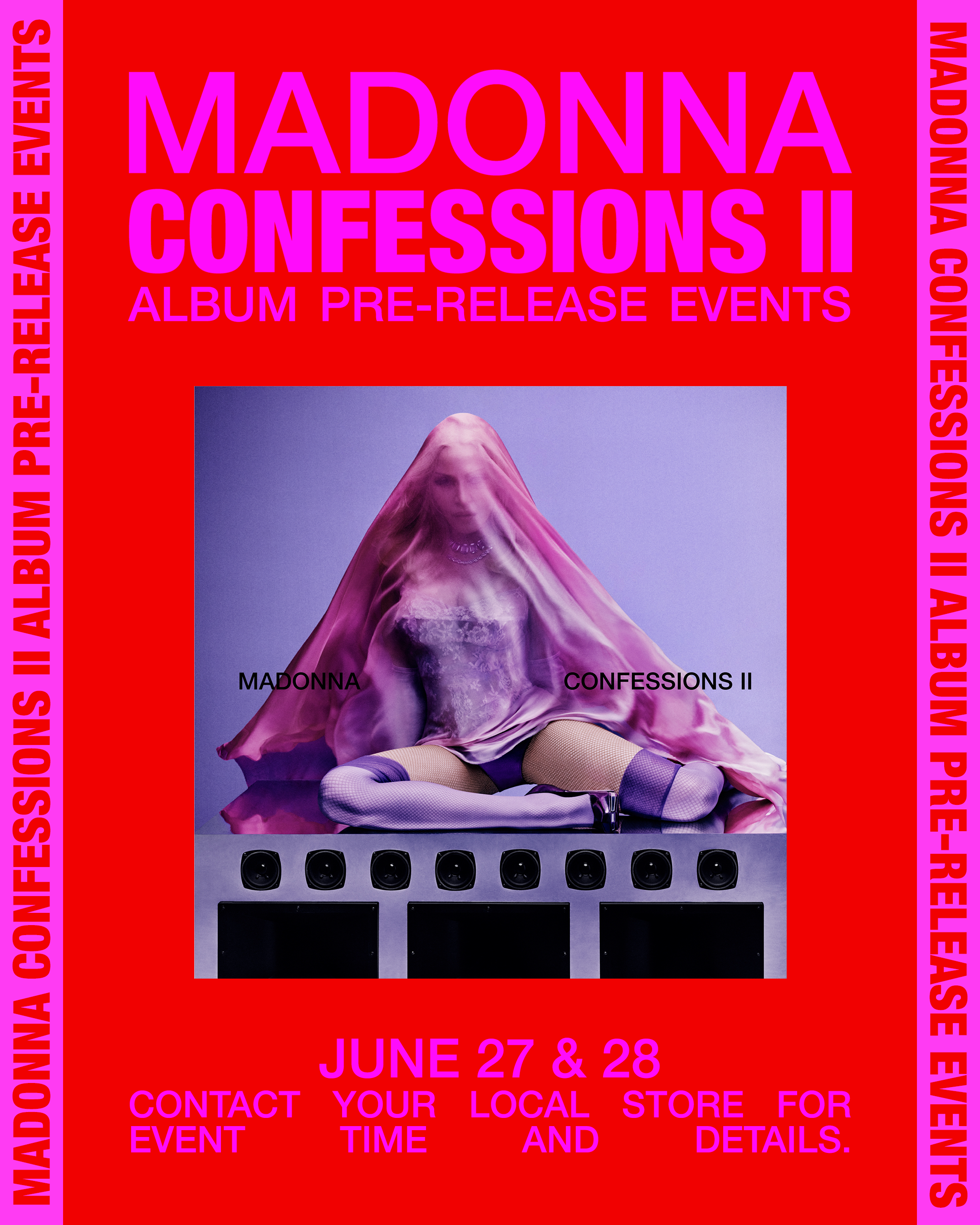 Madonna "CONFESSIONS II" Pre-Celebration Event - HIGHLANDS