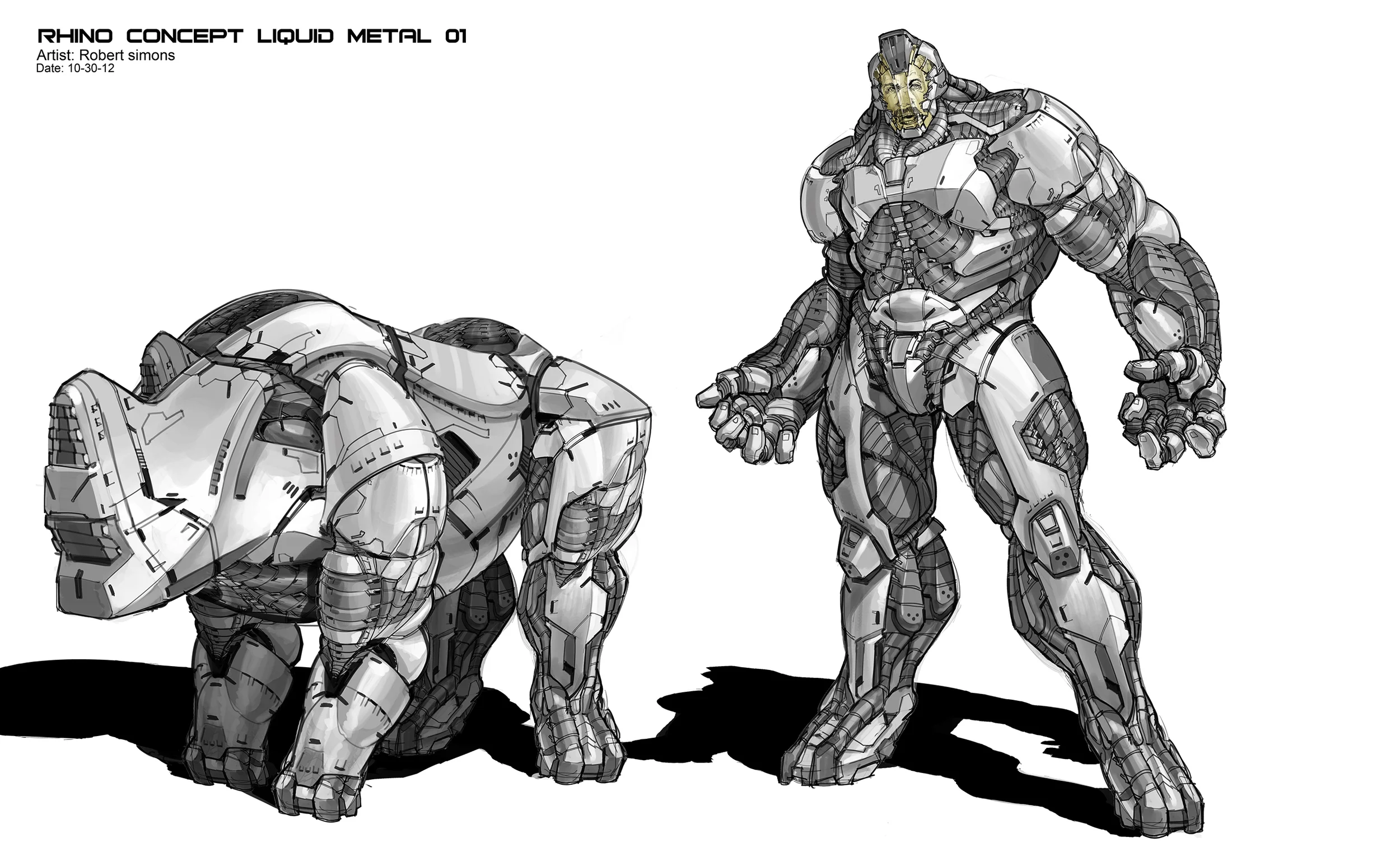 Spider Man Rhino Suit