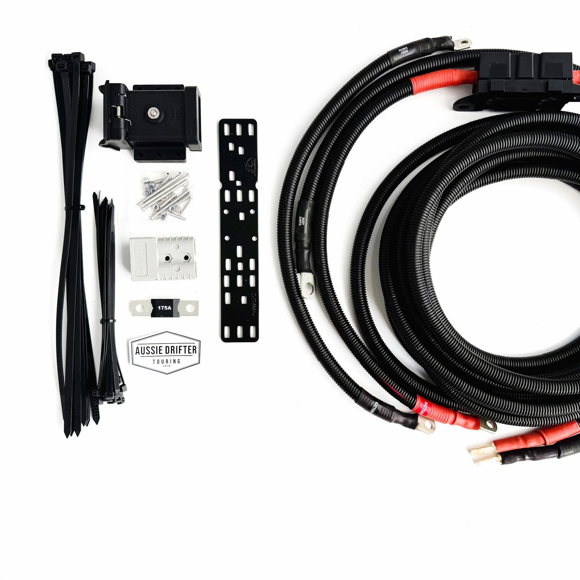 High current 120amp Anderson diy kit for 100amp DCDC chargers in caravan and campers