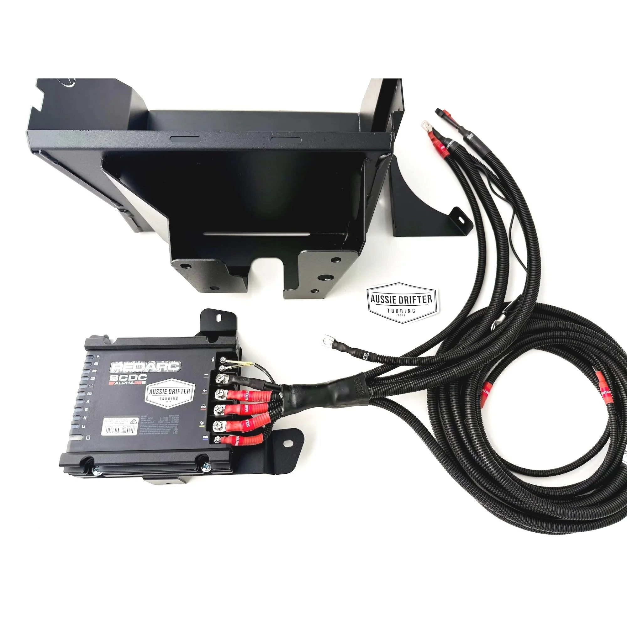 250 Prado Redarc prewired dual battery kit with TLR products battery tray