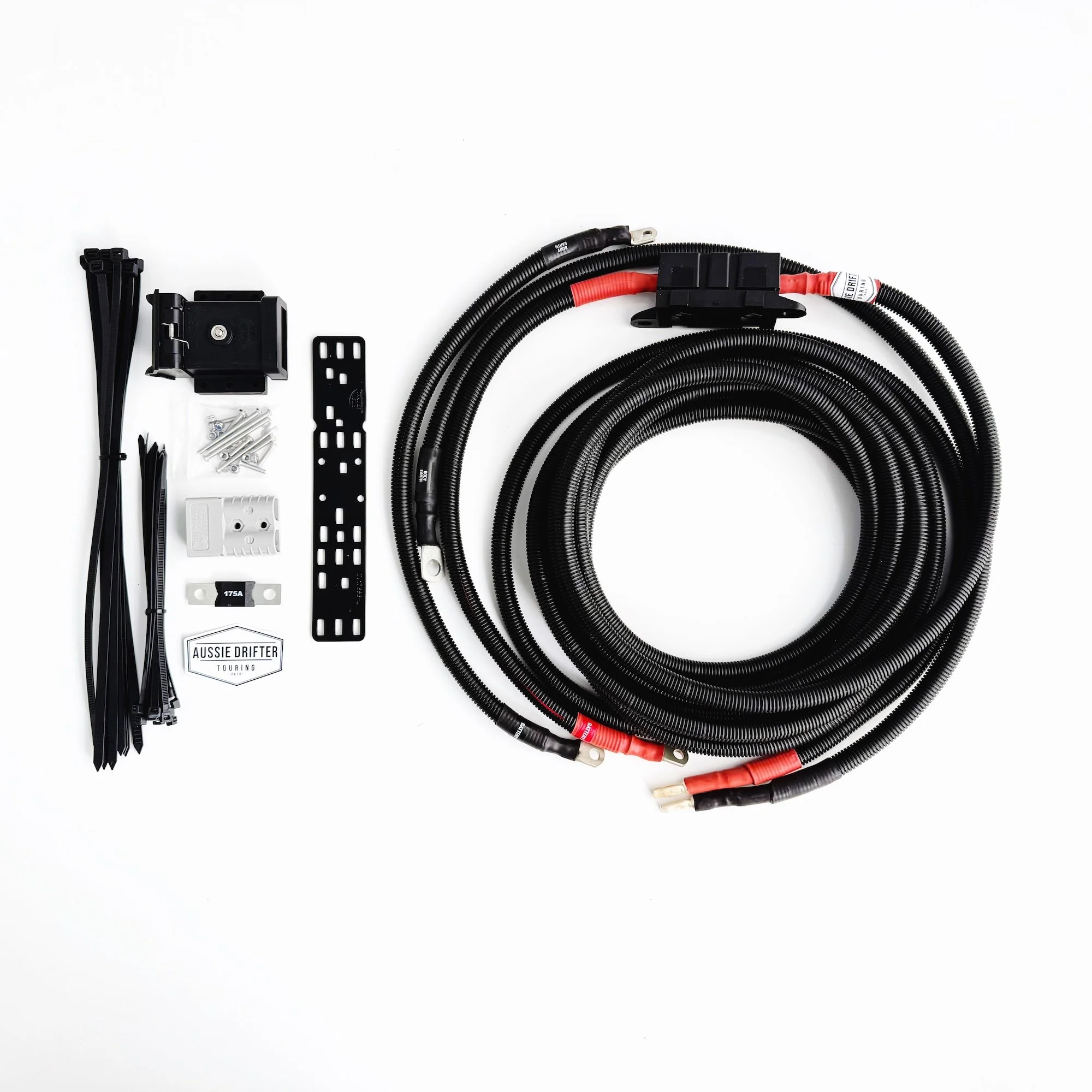 High current 120amp Anderson diy kit for 100amp DCDC chargers in caravan and campers