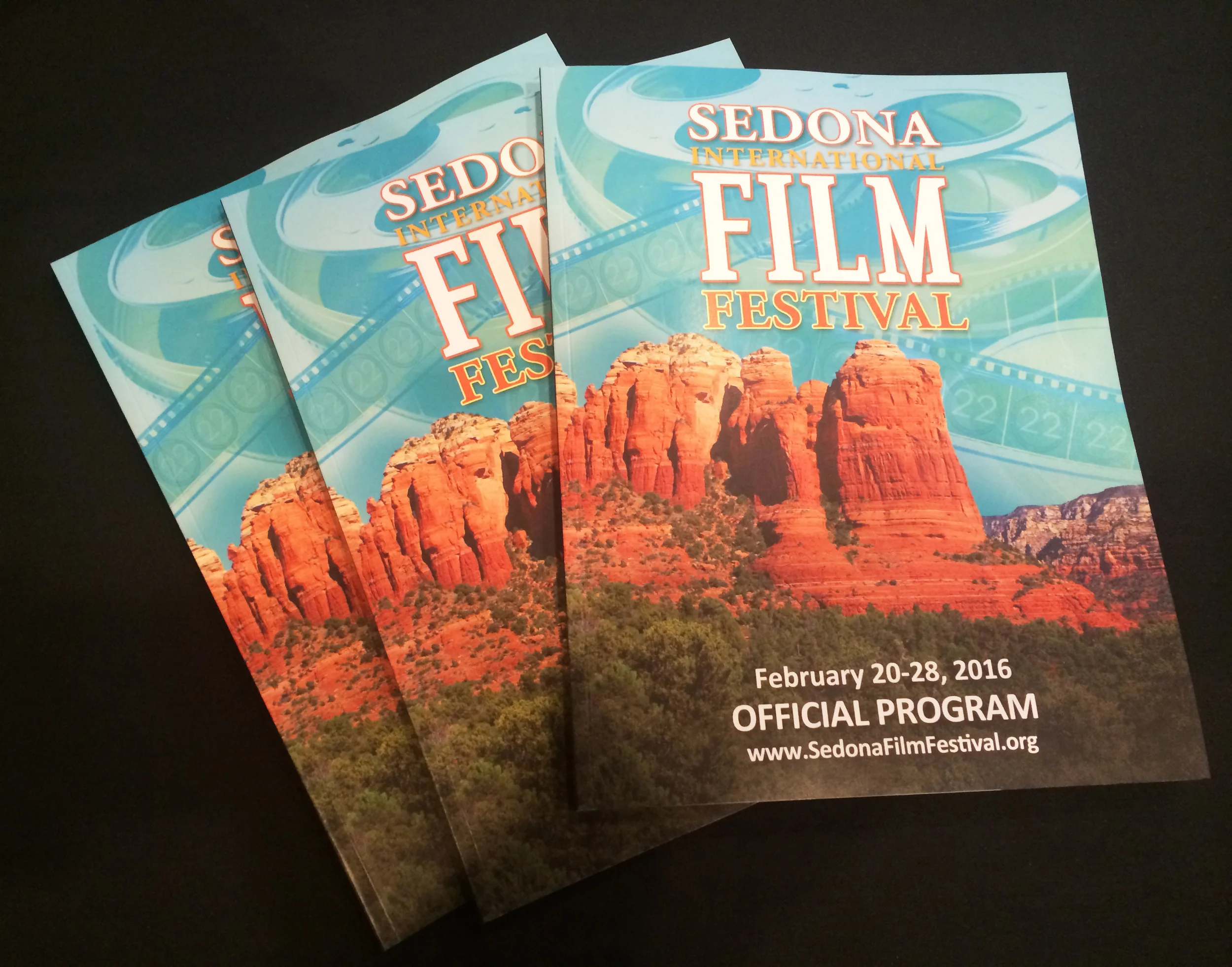 2016 Sedona International Film Festival Program back from the printer.