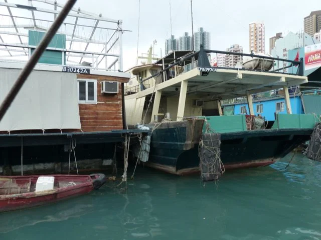 ...to a down and out house boat