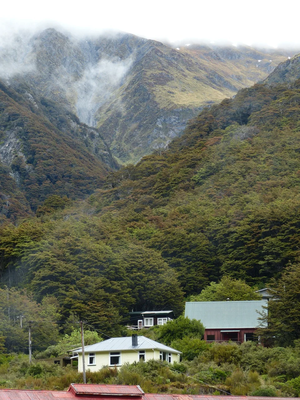 Arthurs Pass -- pass in the Southern Alps marking the separation between east and west 