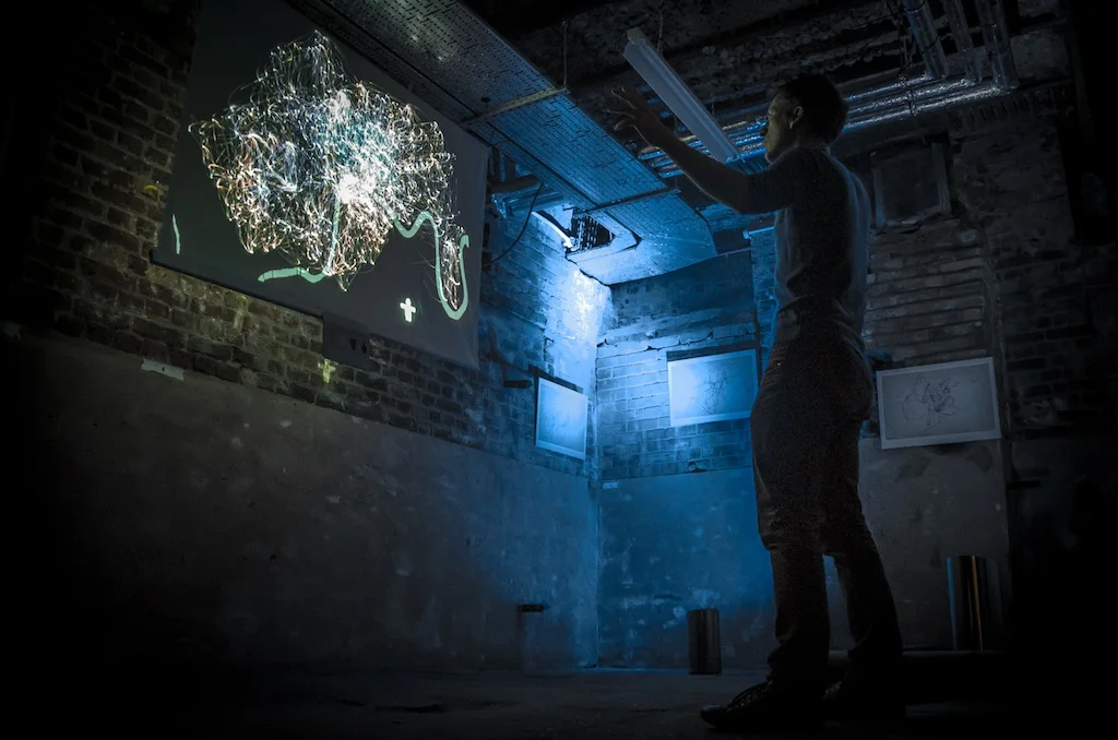 Interaction at the Digital Shoreditch exhibition, May 2013