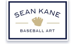 Sean Kane Baseball Art - Painted Gloves