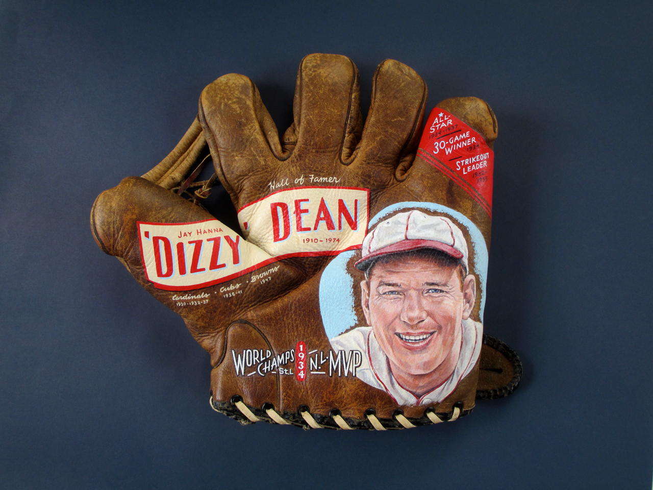 Dizzy Dean Glove Art