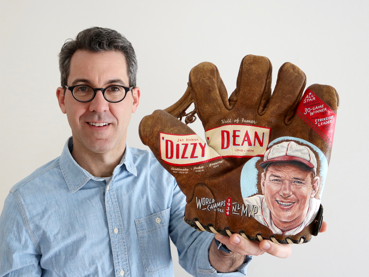 Sean Kane w/ Dizzy Dean Glove