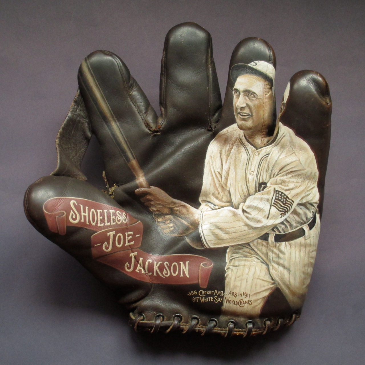 Shoeless Joe Jackson Glove