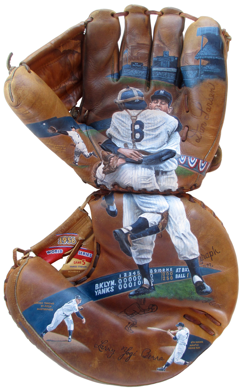 Don Larson Perfect Game 2-Glove Art