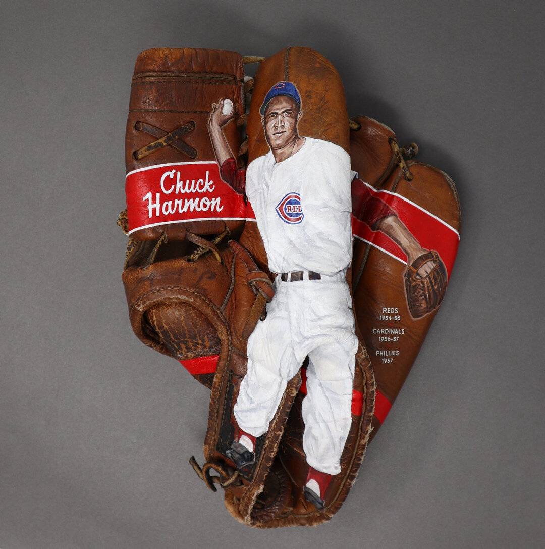sean-kane-chuck-harmon-baseball-glove-art