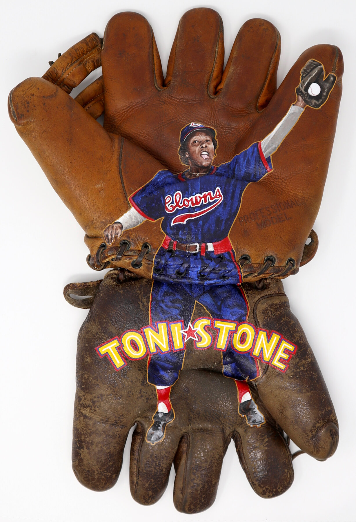 Toni Stone Glove Art