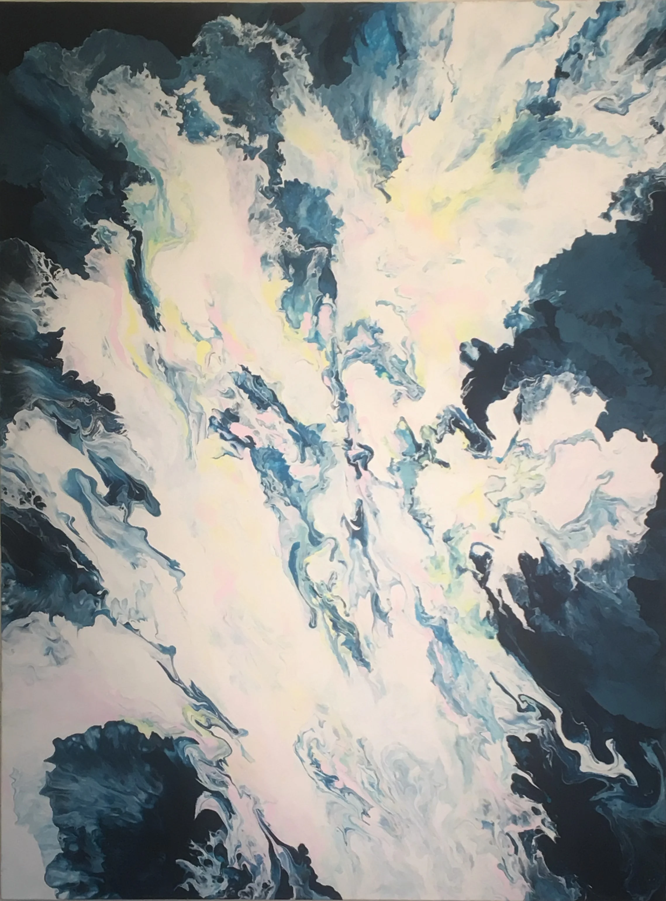 no 58 Birth of a Nebulae  h 48'' w 36'' d 1.5'' acrylic on canvas 2019 (2).JPG