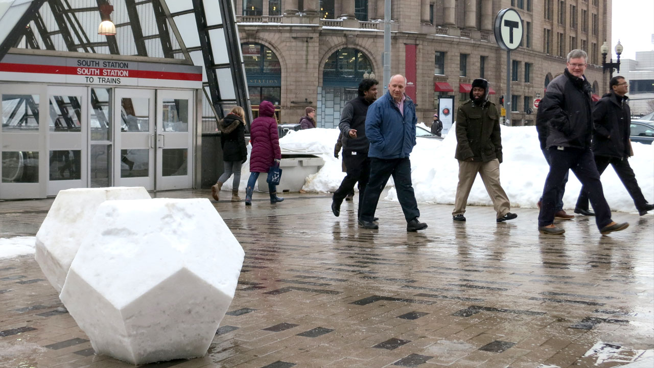 Snowdecahedrons | Dewey Square | 2015