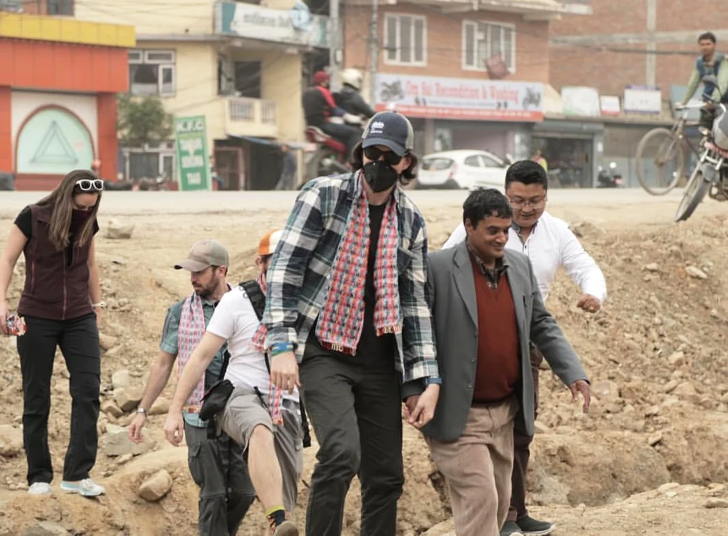 On break during production of Bombardier Blood in Nepal (March 2017)