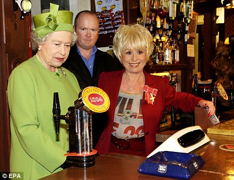 Times are tough. Here's Queenie on her trial shift. 