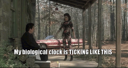 Tick tock. 